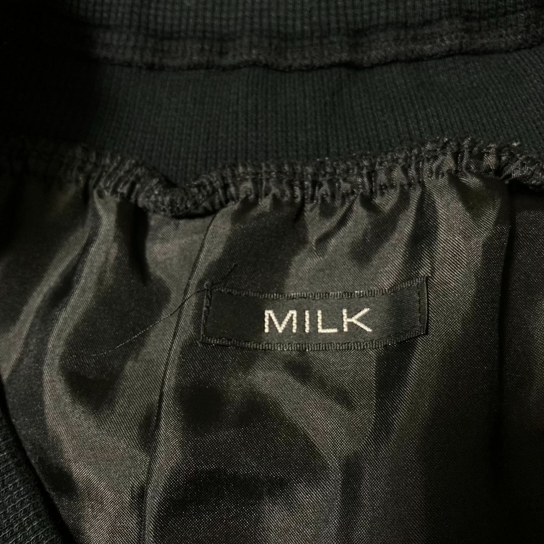 MILK(ミルク)のMILK　ドットチュールスカート　ブラック レディースのスカート(ミニスカート)の商品写真