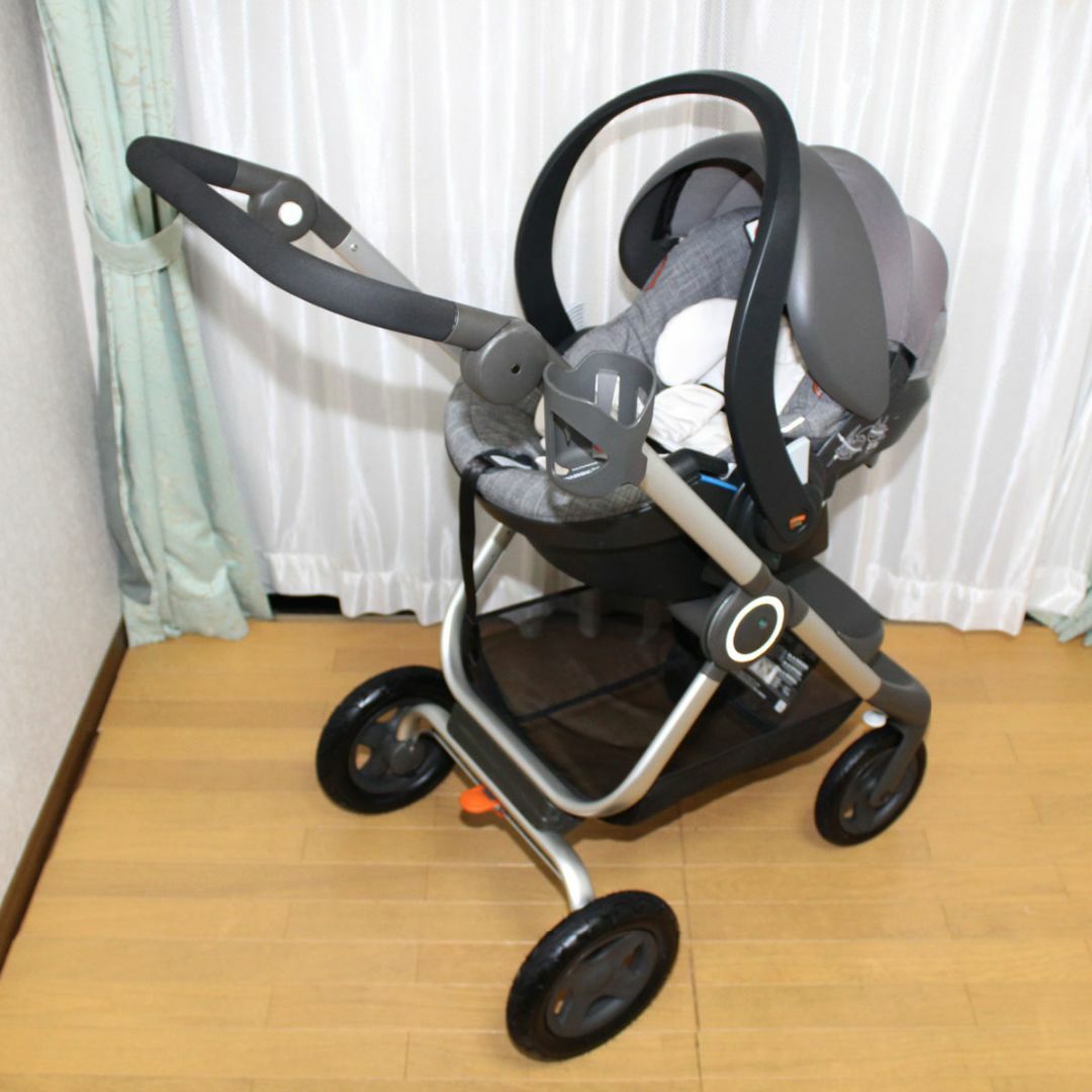 Stokke(ストッケ)の美品 Stokke ストッケ スクート２＋イージーゴー エックスワン◆新生児～◆ キッズ/ベビー/マタニティの外出/移動用品(ベビーカー/バギー)の商品写真