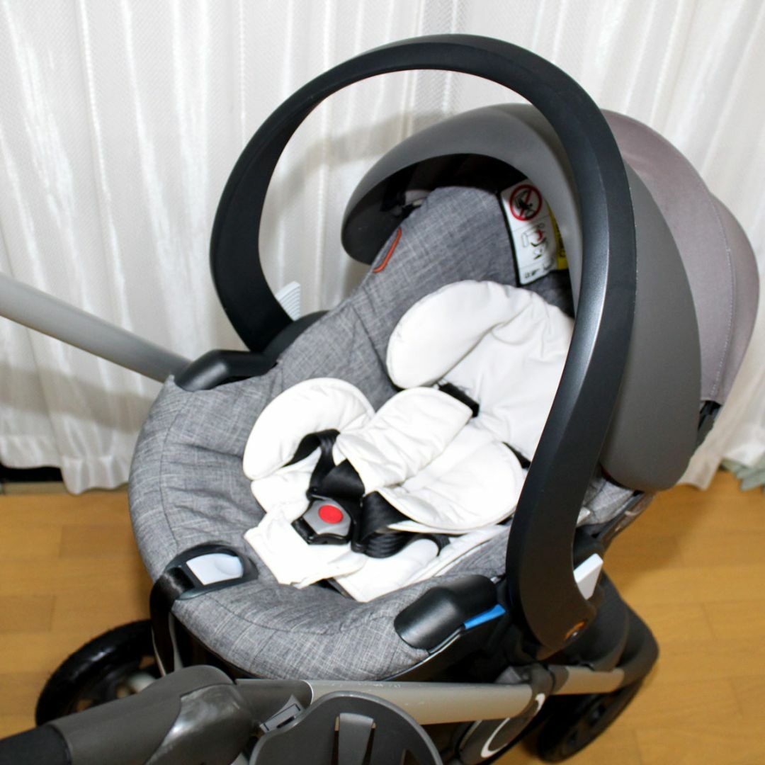 Stokke(ストッケ)の美品 Stokke ストッケ スクート２＋イージーゴー エックスワン◆新生児～◆ キッズ/ベビー/マタニティの外出/移動用品(ベビーカー/バギー)の商品写真