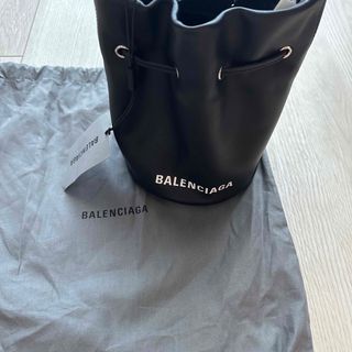 バレンシアガ(Balenciaga)のBALENCIAGA バレンシアガ バケットバッグXS レザー ブラック 黒(ハンドバッグ)