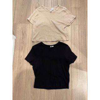 H&M トップス(Tシャツ(半袖/袖なし))