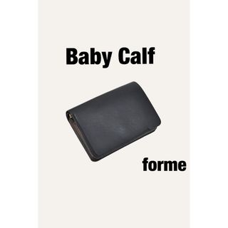 フォルメ(forme)のforme Short wallet – Baby Calf(折り財布)