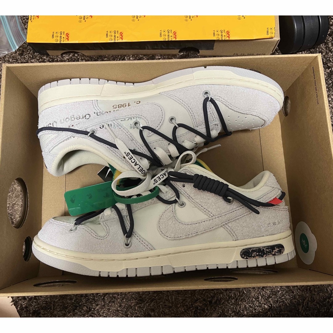 OFF-WHITE × NIKE DUNK LOW 1 OF 50 "20"