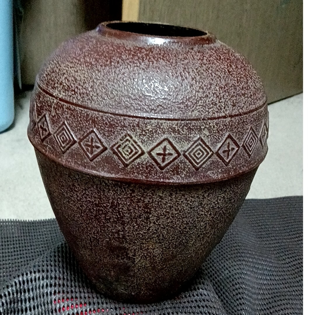 南部鉄器 花瓶 鉄壺 アンティーク 骨董 昭和レトロ | フリマアプリ ラクマ