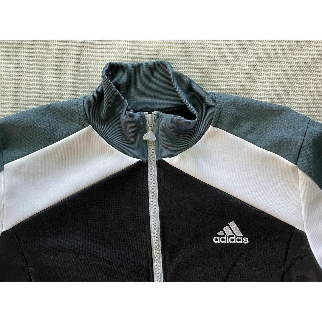 adidas アディダス　ジャージ　ジャケット　ショート丈　上着　レディース