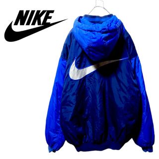 ナイキ(NIKE)の【NIKE】90's ビッグロゴ 中綿入りナイロンスタジャン A-1256(スタジャン)