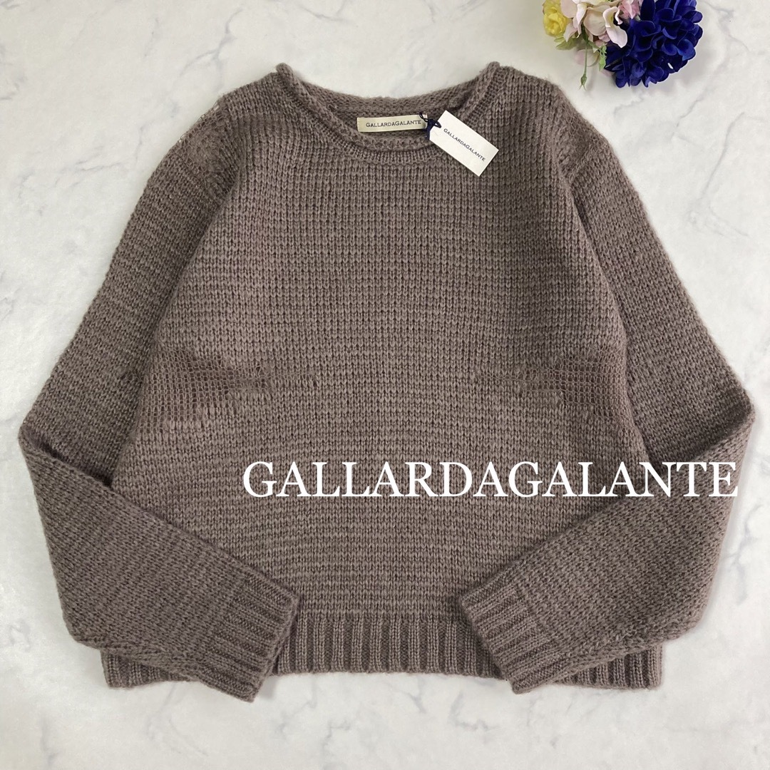 【新品】GALLARDAGALANTE ダメージ加工 プルオーバーセーター