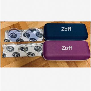 ゾフ(Zoff)のdaisoクリアサングラス 2点 zoff眼鏡ケース付き(その他)