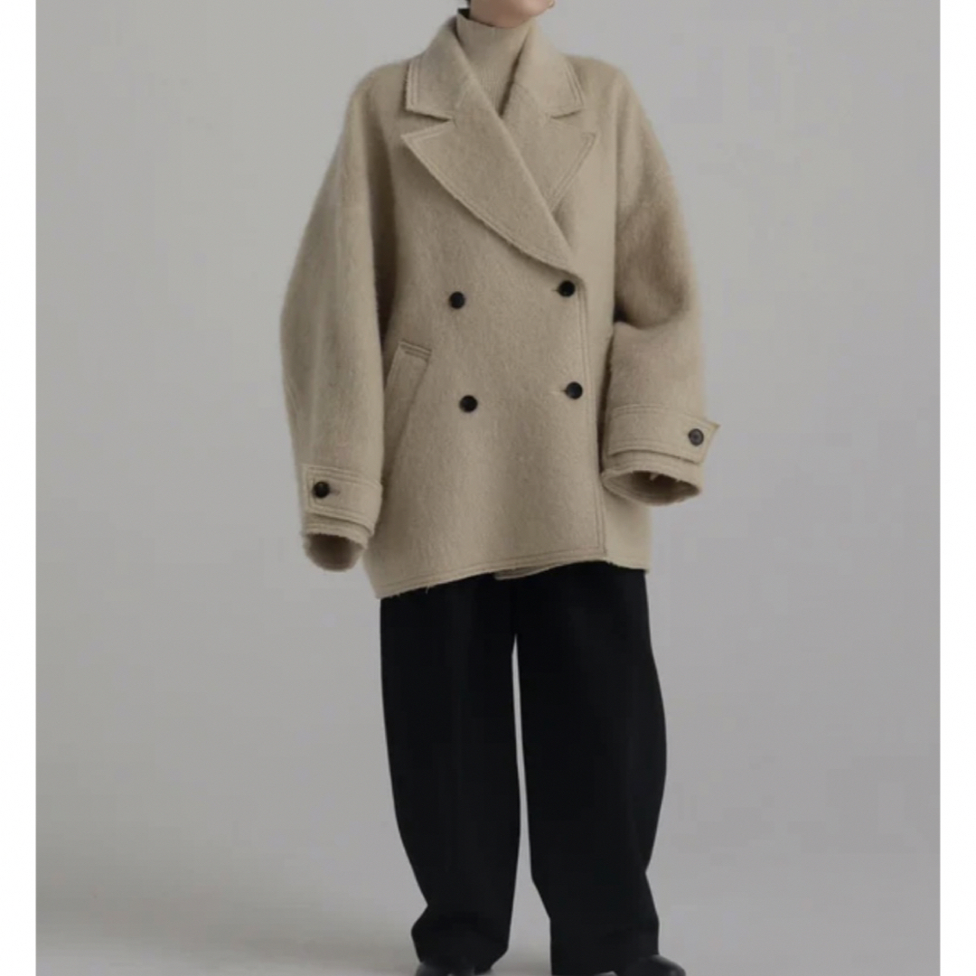 Louren shaggy double coat