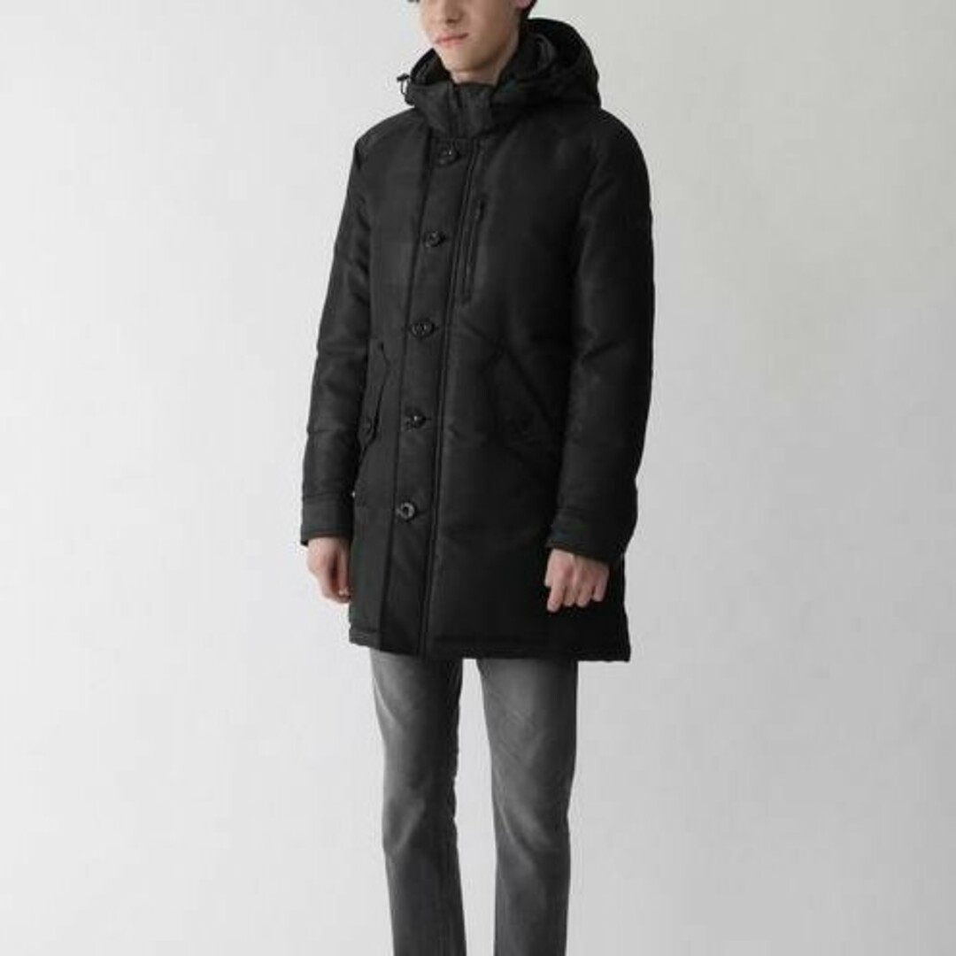 【新品】ブラックレーベルクレストブリッジ ロングダウンジャケット 黒 L 215