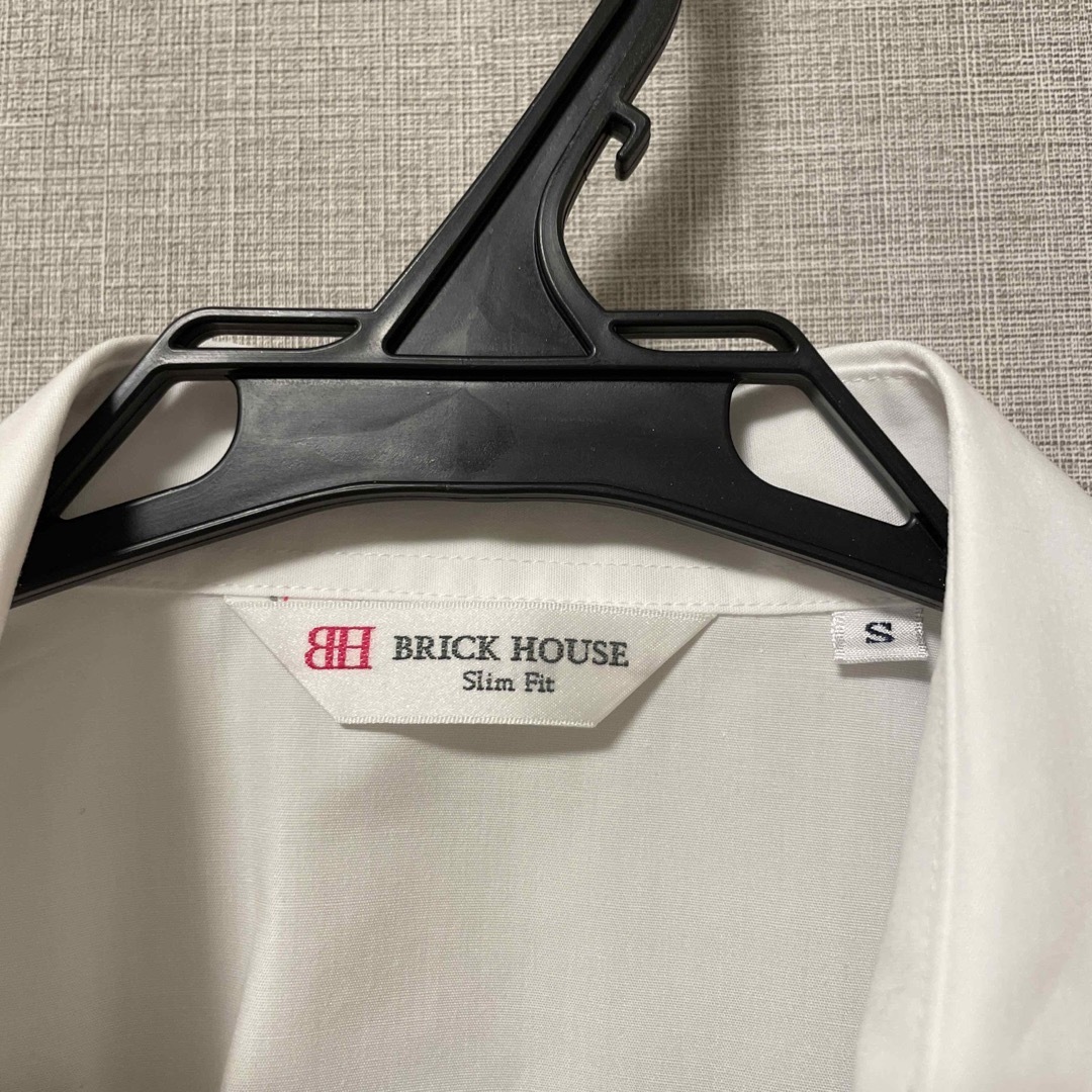 BRICK HOUSE by Tokyo Shirts(ブリックハウスバイトウキョウシャツ)のポリ混 レディース 就活用 シャツ Sサイズ レディースのトップス(シャツ/ブラウス(長袖/七分))の商品写真