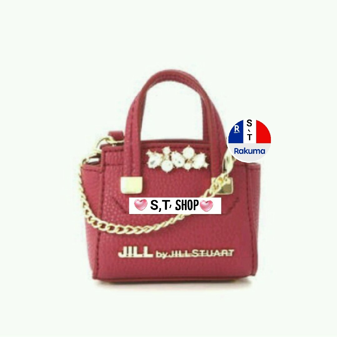 JILL by JILLSTUART(ジルバイジルスチュアート)のビジューロイヤルトート   バッグチャーム キーホルダー エコバッグ 入れ レディースのバッグ(トートバッグ)の商品写真