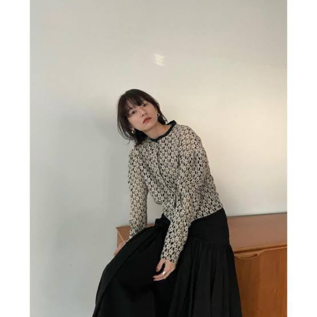 CLANE/クラネ　GATHER TIERED MAXI SKIRT 1