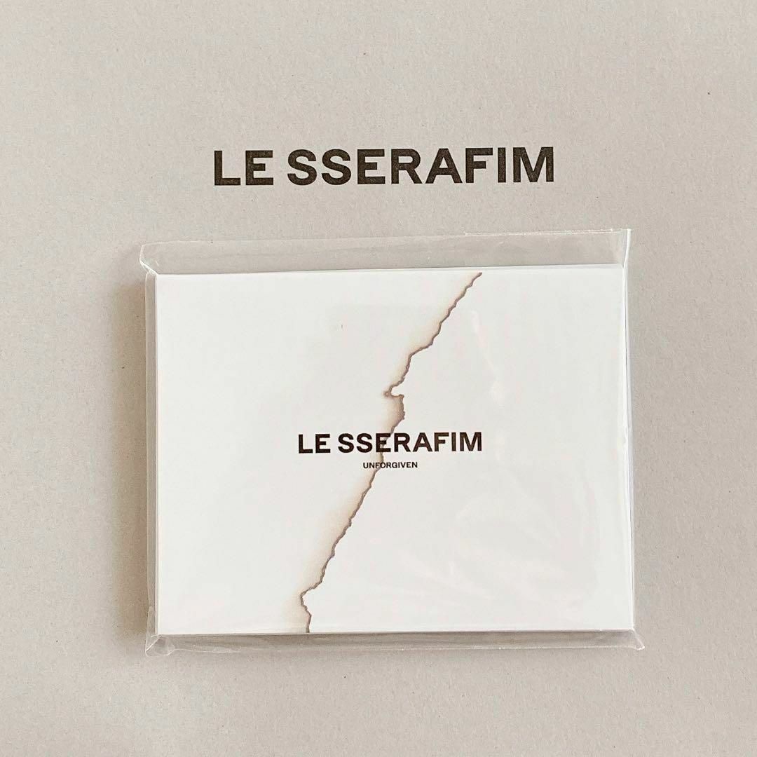 LE SSERAFIM 韓国 限定 POPUP レンチキュラカード 未開封セット