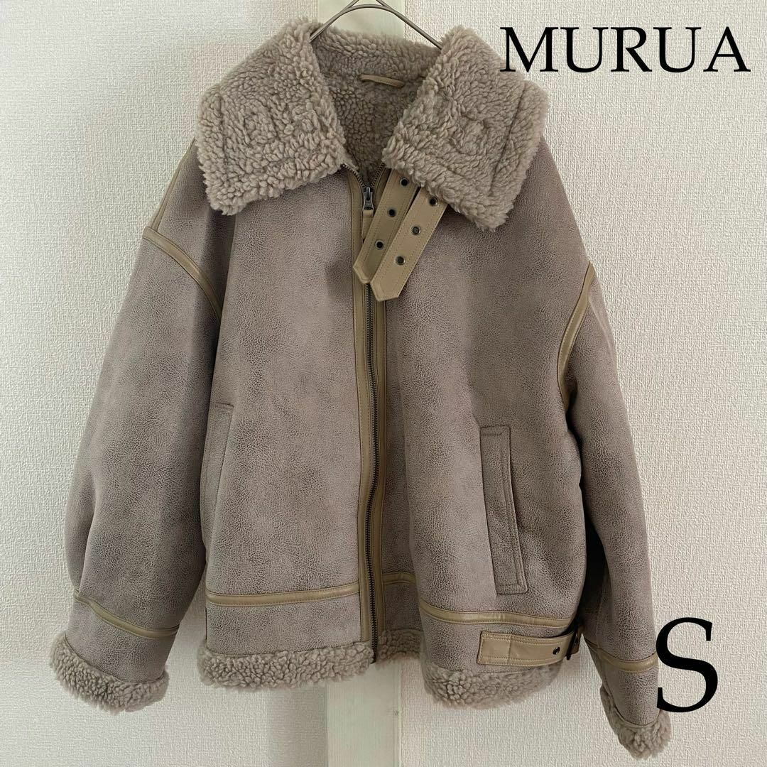 MURUA（ムルーア） ミドルフェイクムートン