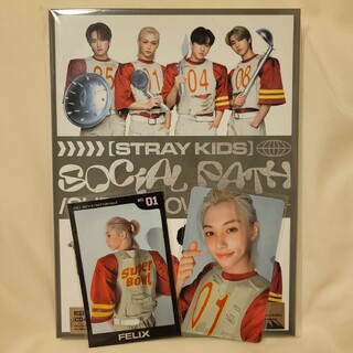 ストレイキッズ(Stray Kids)の【初回生産限定盤B】Social Path　フィリックスセット(K-POP/アジア)
