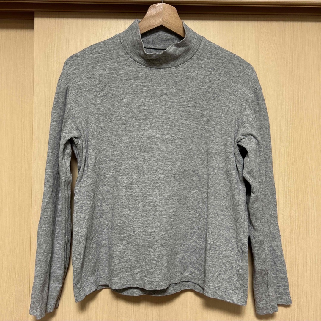 UNIQLO(ユニクロ)のUNIQLO  メンズ　ハイネック　シャツ　S メンズのトップス(Tシャツ/カットソー(七分/長袖))の商品写真