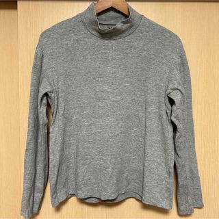 ユニクロ(UNIQLO)のUNIQLO  メンズ　ハイネック　シャツ　S(Tシャツ/カットソー(七分/長袖))