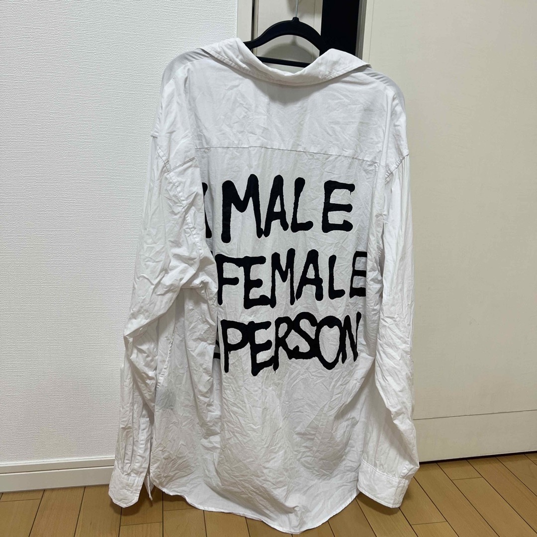 vetements オーバーサイズ シャツ