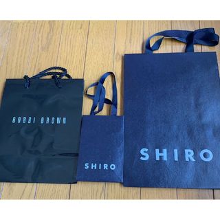 シロ(shiro)のショッパー　３つ(ショップ袋)