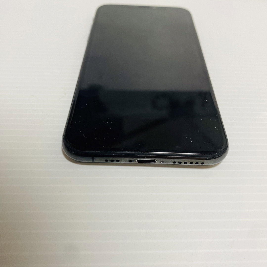 iPhone(アイフォーン)の【SIMフリー】iPhone XS 256GB ブラック MTE02J/A スマホ/家電/カメラのスマートフォン/携帯電話(スマートフォン本体)の商品写真