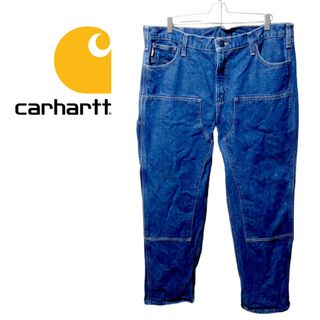 カーハート(carhartt)の【Carhartt】極太 ダブルニー デニムペインターパンツ A-1259(デニム/ジーンズ)