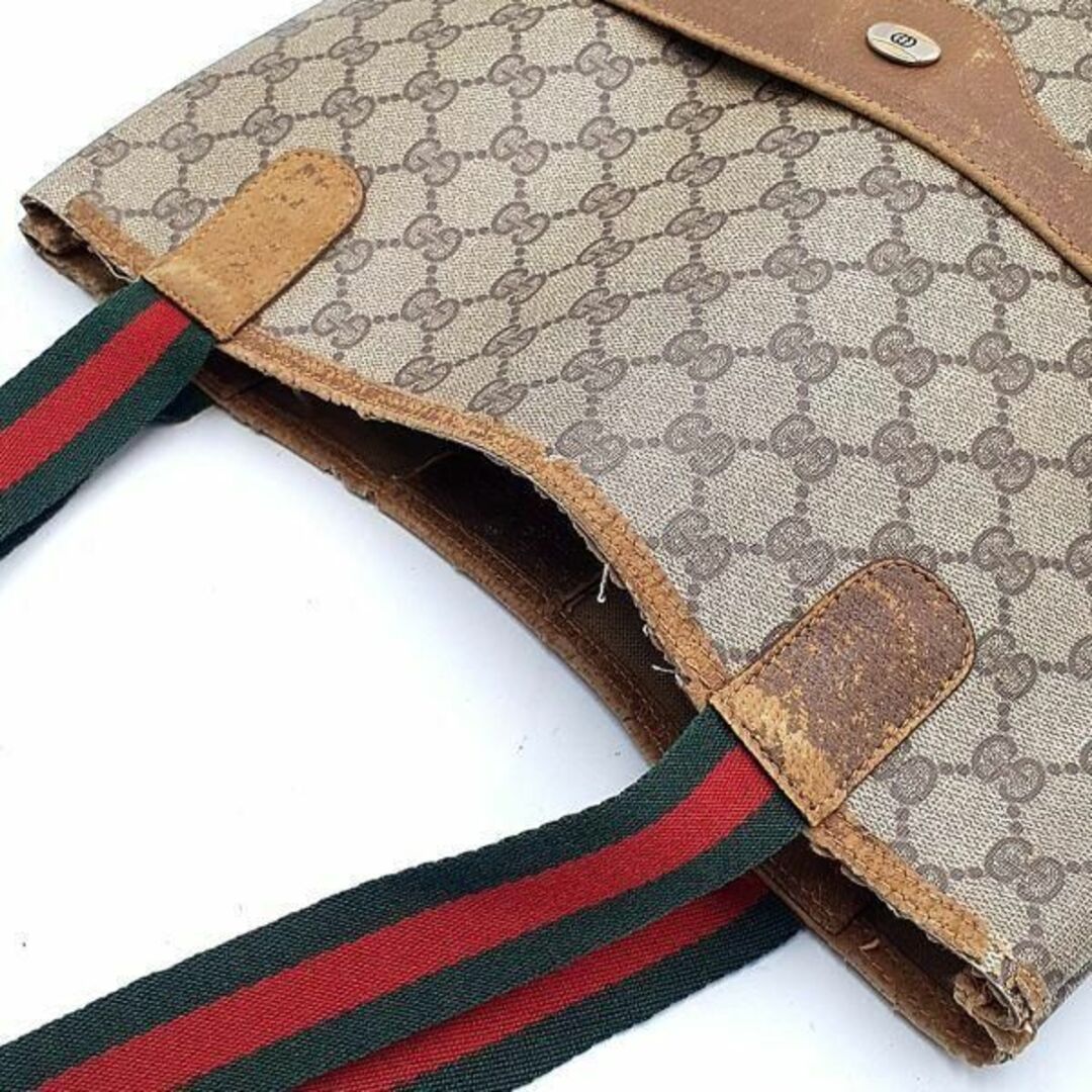 Gucci   グッチ GUCCI オールドグッチ トートバッグ シェリーライン GG