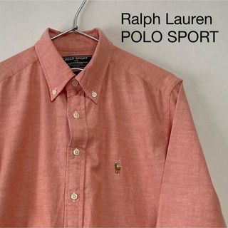 ラルフローレン(Ralph Lauren)の美品 90s Ralph Lauren POLO SPORT 長袖BDシャツ(シャツ/ブラウス(長袖/七分))