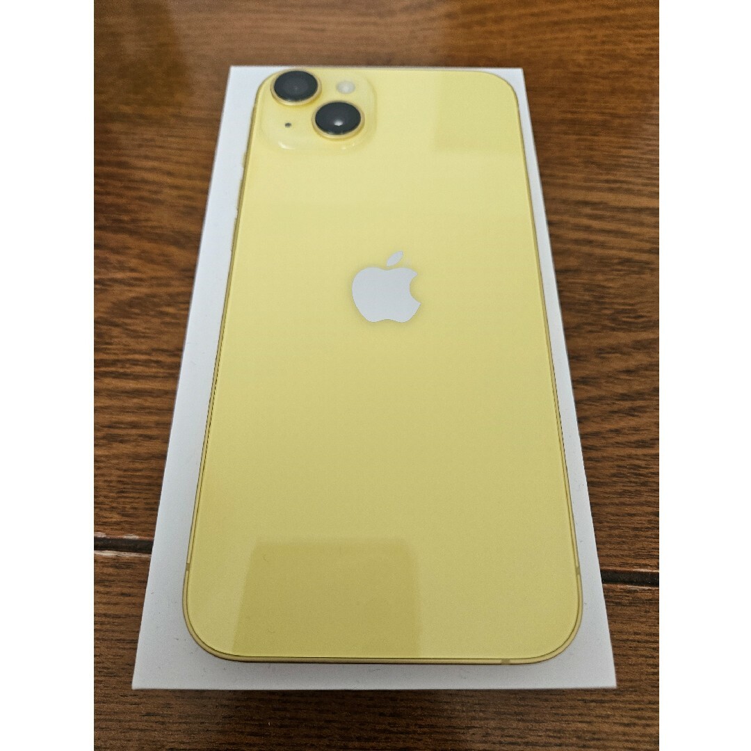 スマートフォン本体超美品 iPhone14 plus 128gb イエロー