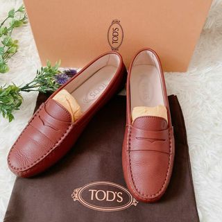 TOD'S - ☆ほぼ未使用☆TOD'S ドライビングシューズ ネイビー スエード