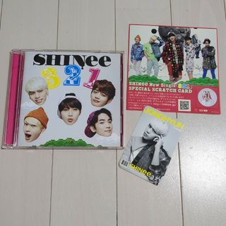 シャイニー(SHINee)の3 2 1（初回生産限定盤A）　トレカ・ステッカー付き(その他)