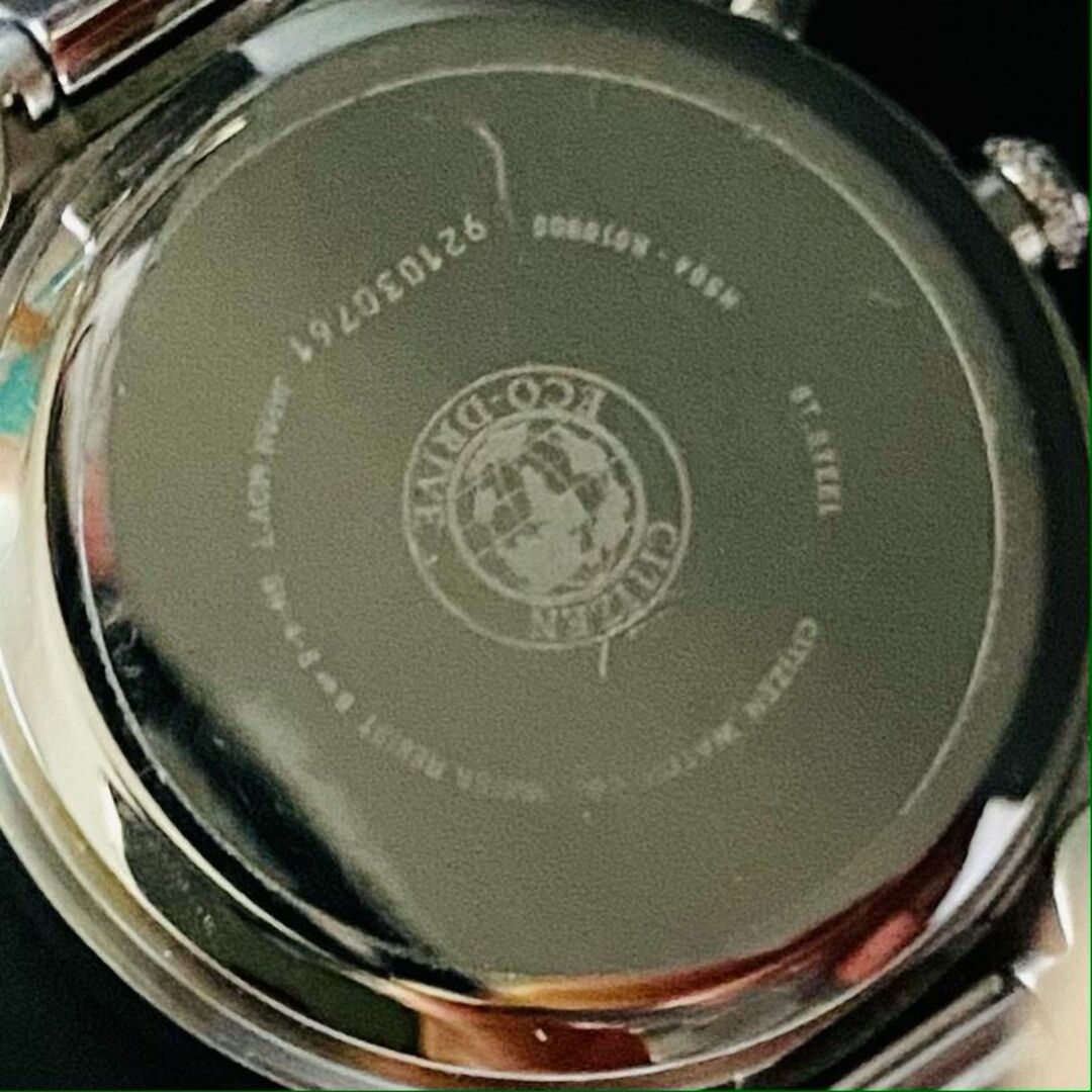 CITIZEN(シチズン)の【高級時計 シチズン】CITIZEN クロノグラフ エコドライブ レディース  レディースのファッション小物(腕時計)の商品写真