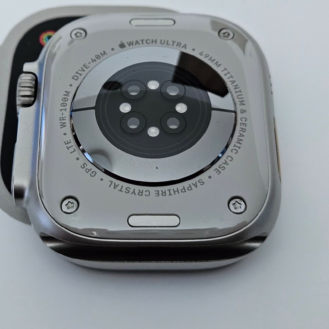 Apple Watch - 超美品 apple watch ultra アルパインループ ホワイトの