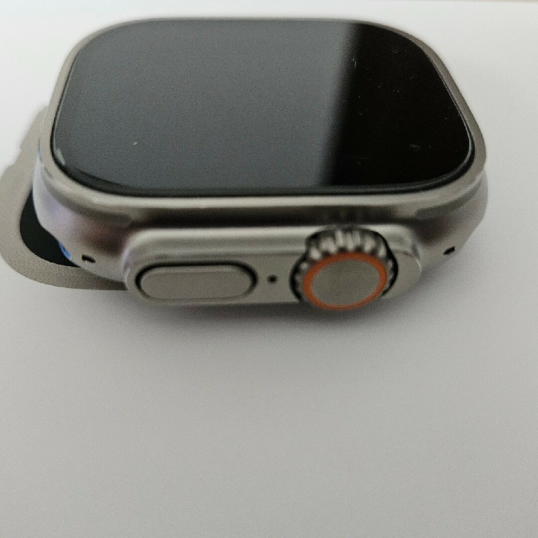 Apple Watch(アップルウォッチ)の超美品 apple watch ultra アルパインループ ホワイト スマホ/家電/カメラのスマートフォン/携帯電話(その他)の商品写真