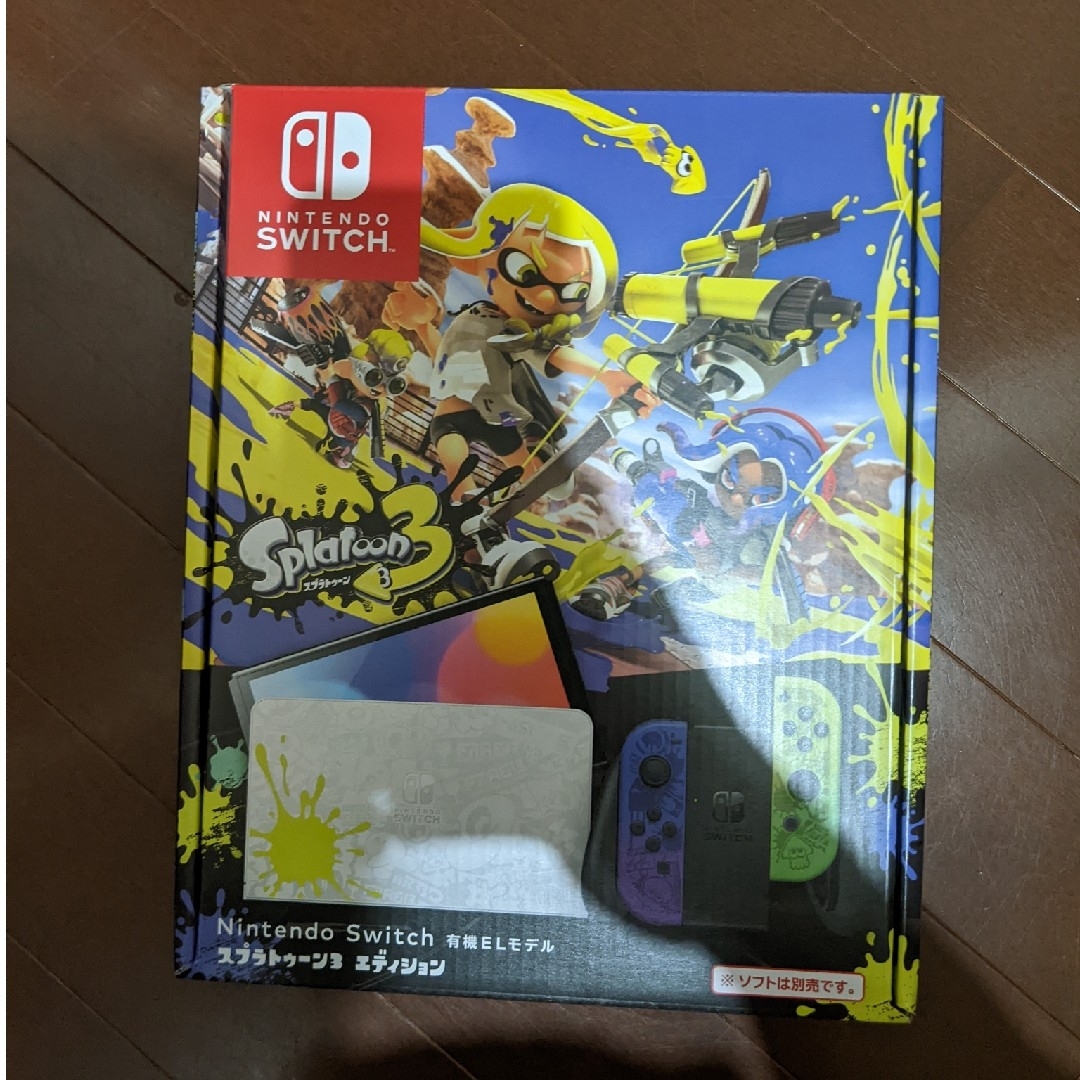 新品未開封Nintendo Switch 有機ELモデル スプラトゥーン3 - 家庭用