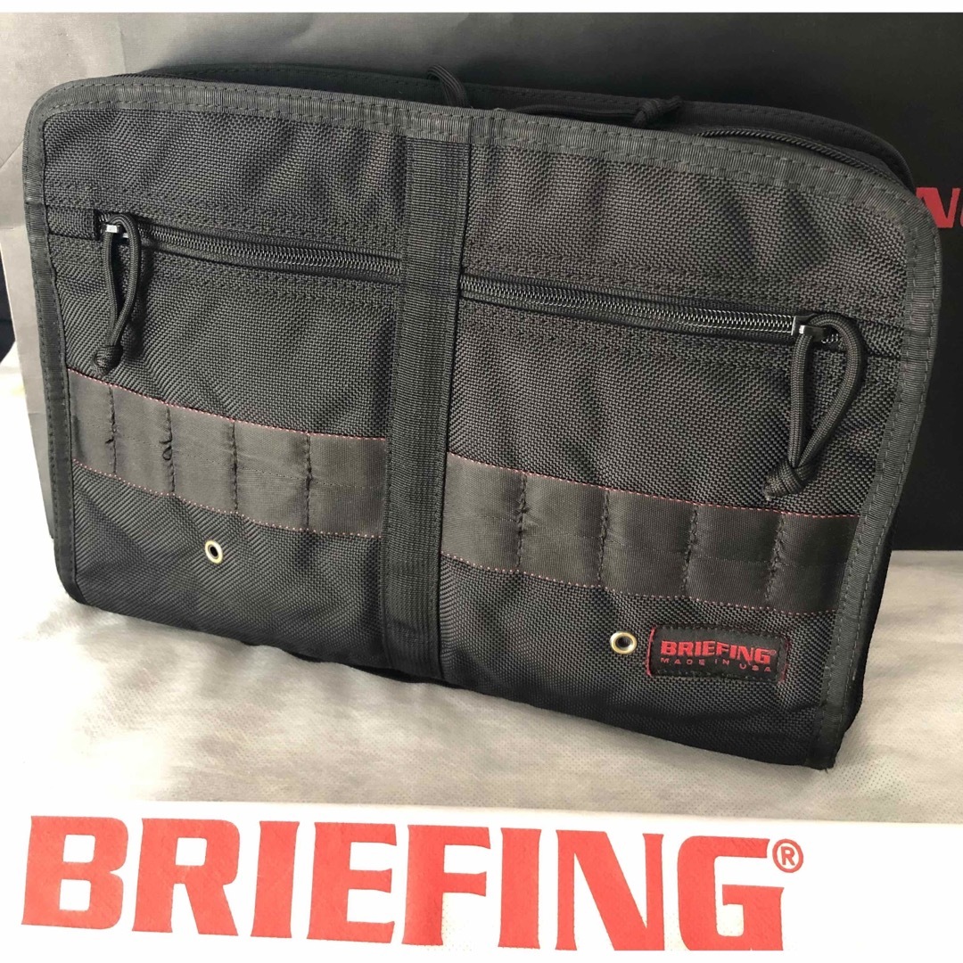 BRIEFING - ブリーフィング クラッチバッグ made in USA バリ