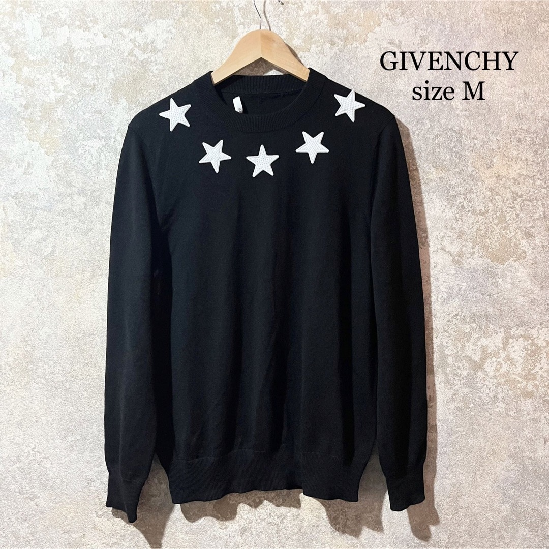 GIVENCHY ジバンシー スターパッチニット 星 ワッペン セーター