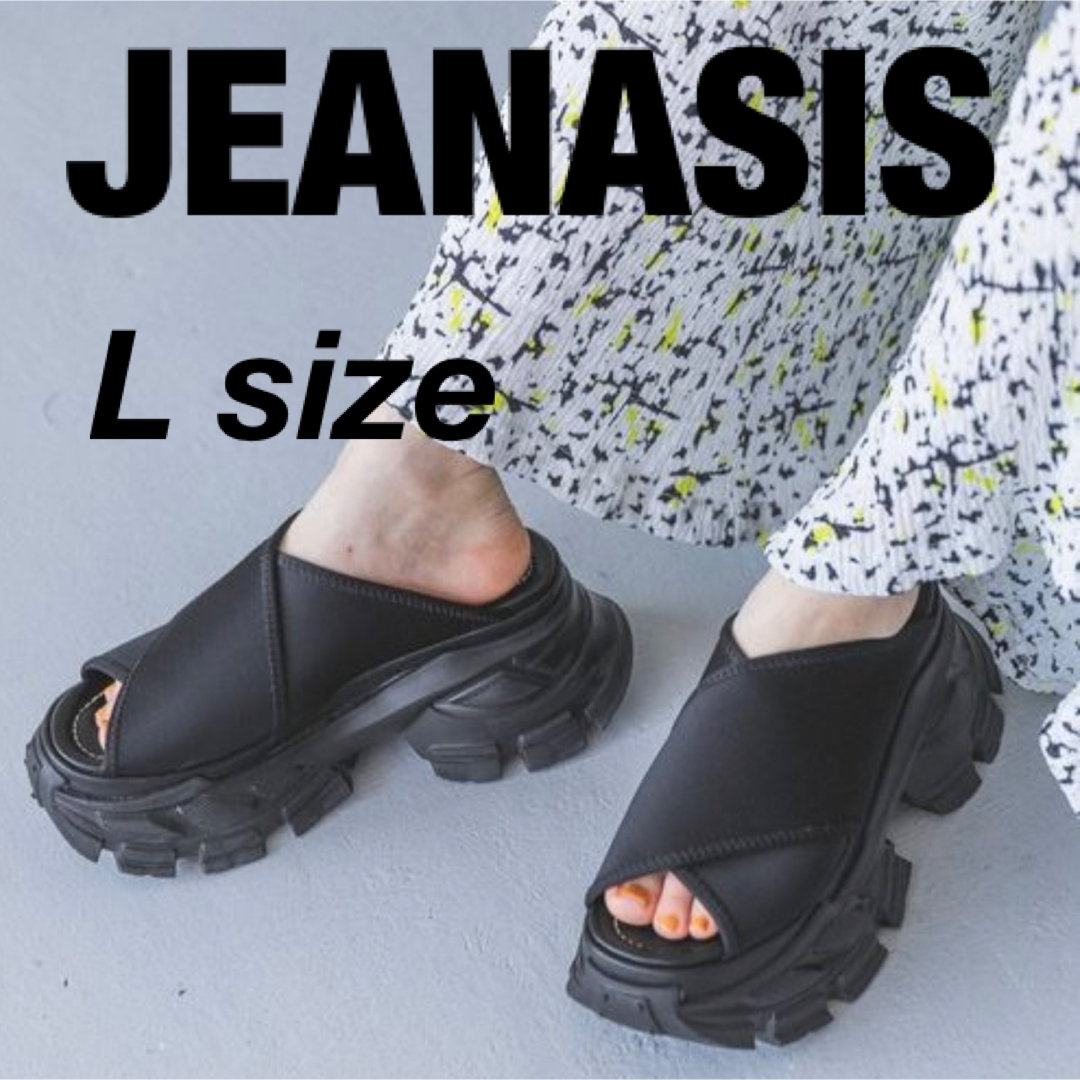 JEANASIS クロススポーツアツゾコサンダル Lサイズ