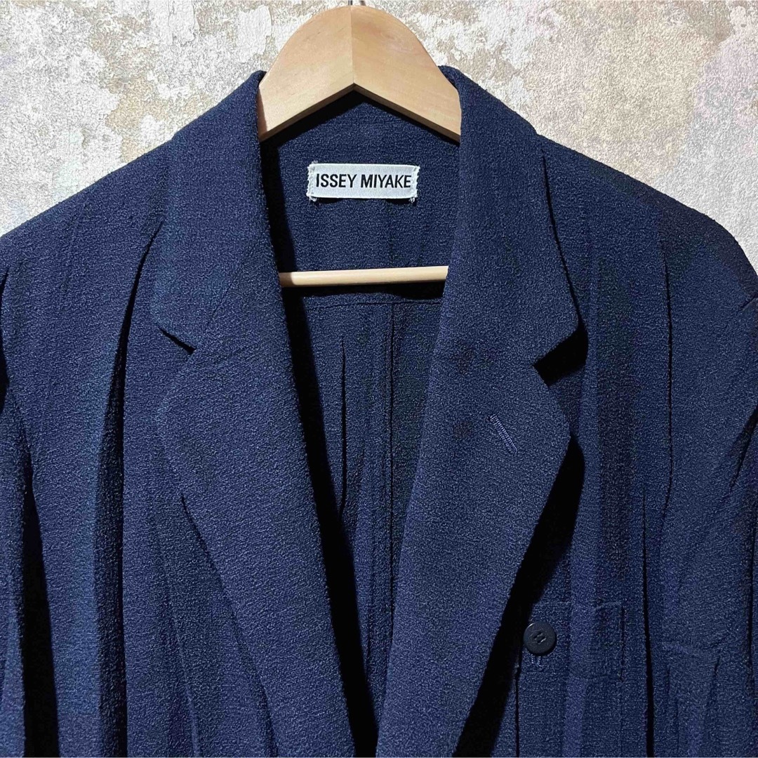 ISSEY MIYAKE イッセイミヤケ 銀タグ プリーツ加工 ジャケット ISSEY MIYAKE イッセイミヤケ 銀タグ プリーツ加工 ジャケット