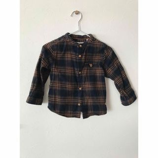 ザラキッズ(ZARA KIDS)のZARA baby チェックシャツ サイズ86(ブラウス)