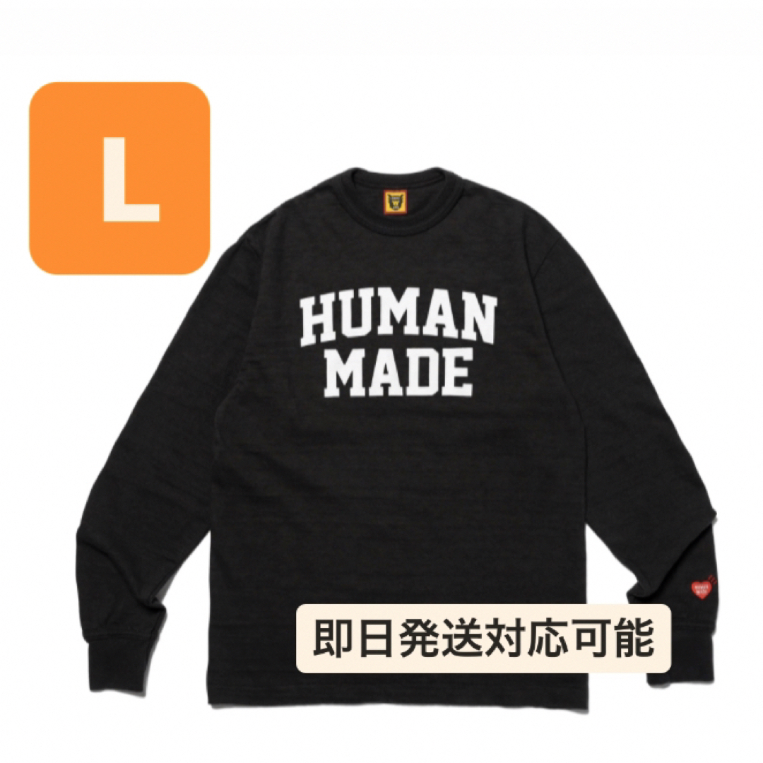 HUMAN MADE - GRAPHIC L/S T-SHIRT #7 BLACKの通販 by やっちゃん's