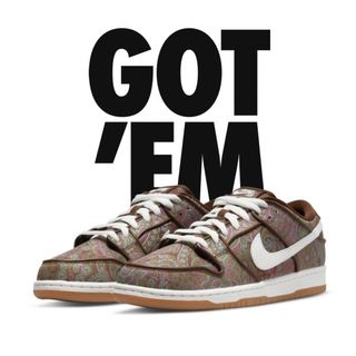 ナイキ(NIKE)のNIKE SB Dunk Low Premium "Brown Paisley"(スニーカー)