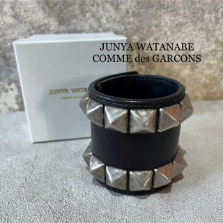 ジュンヤワタナベコムデギャルソン(JUNYA WATANABE COMME des GARCONS)のJUNYA WATANABE コムデギャルソン スタッズ バングル ブレスレット(ブレスレット/バングル)