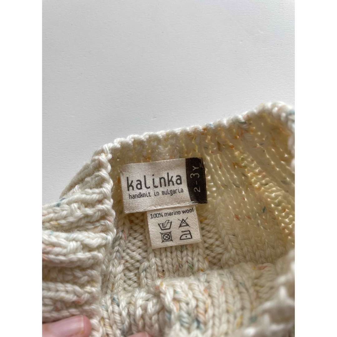 【kalinka 】Dove Sweater 2-3y 2