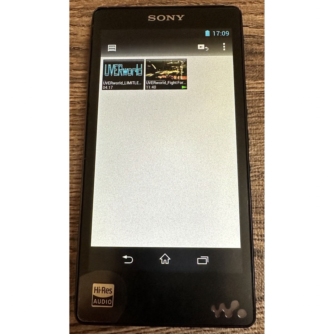 SONY - UVERworld ウーバーワールド WALKMAN ウォークマン ブラックの