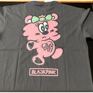 BLACKPINK VERDY PLUSH Tシャツ グレー Lサイズ