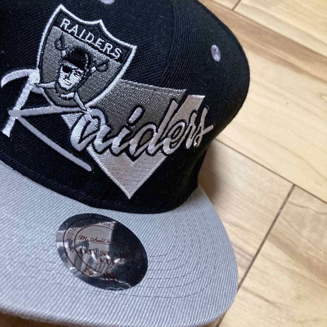 Mitchell & Ness オークランドレイダース ウォッシュキャップ