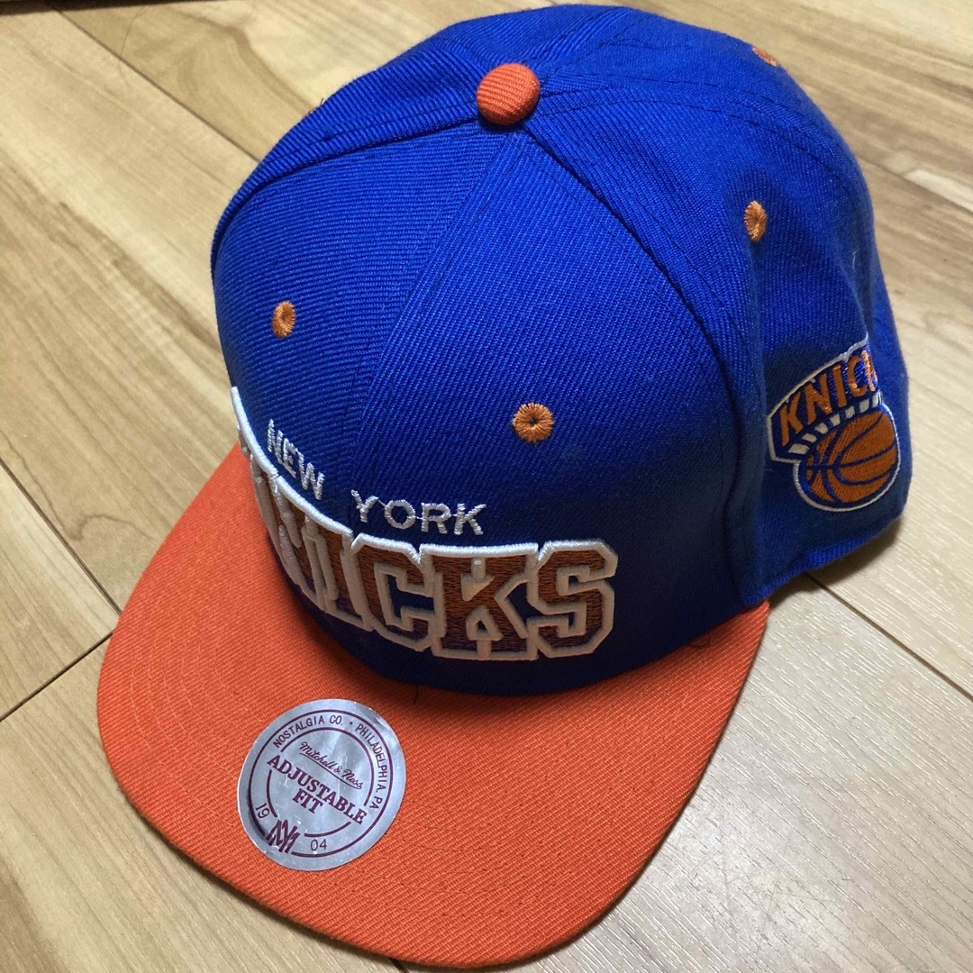 MITCHELL & NESS(ミッチェルアンドネス)のミッチェル＆ネス mitchell & ness ニックス キャップ メンズの帽子(キャップ)の商品写真