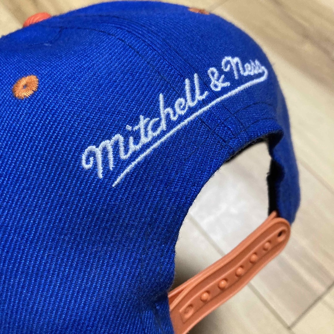 MITCHELL & NESS(ミッチェルアンドネス)のミッチェル＆ネス mitchell & ness ニックス キャップ メンズの帽子(キャップ)の商品写真