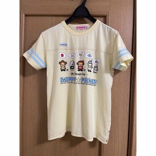 ブルークロス(bluecross)のブルークロス Tシャツ Lサイズ イエロー  男女兼用(Tシャツ/カットソー)
